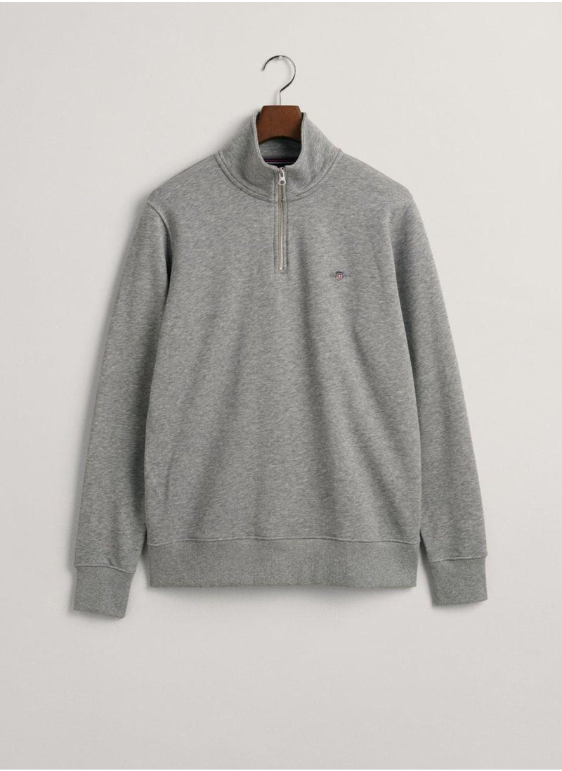 Gant Shield Half-Zip Sweatshirt