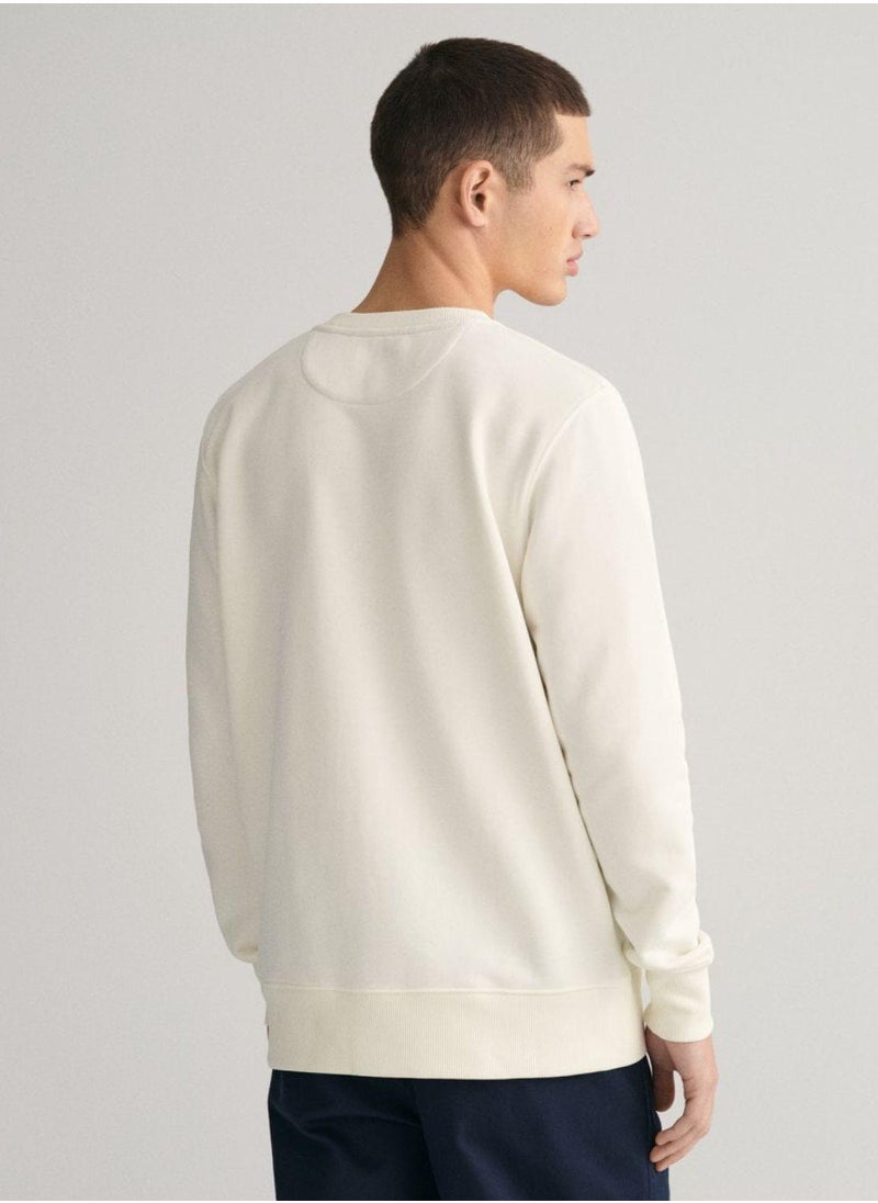 Gant Shield Crew Neck Sweatshirt