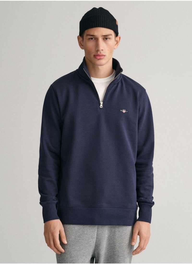 Gant Shield Half-Zip Sweatshirt