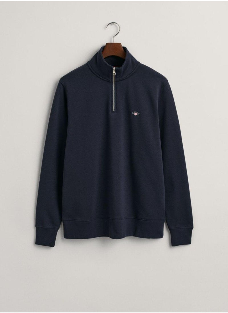 Gant Shield Half-Zip Sweatshirt