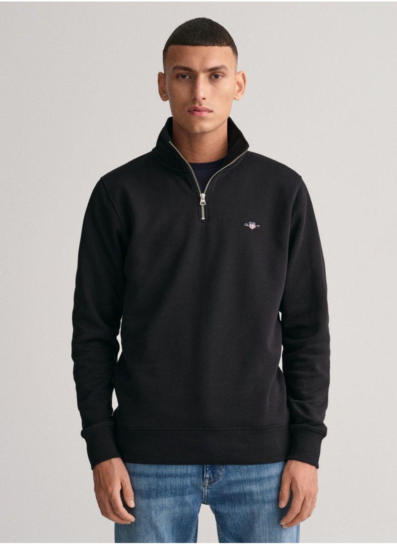 Gant Shield Half-Zip Sweatshirt