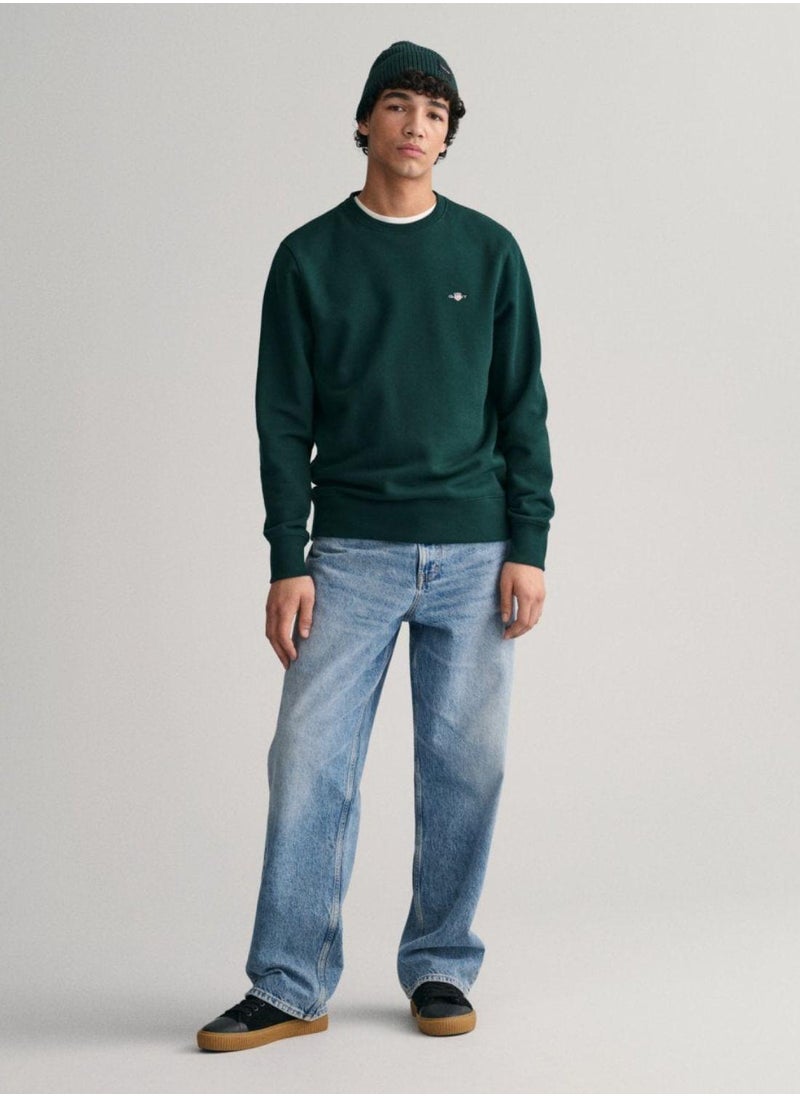 Gant Shield Crew Neck Sweatshirt