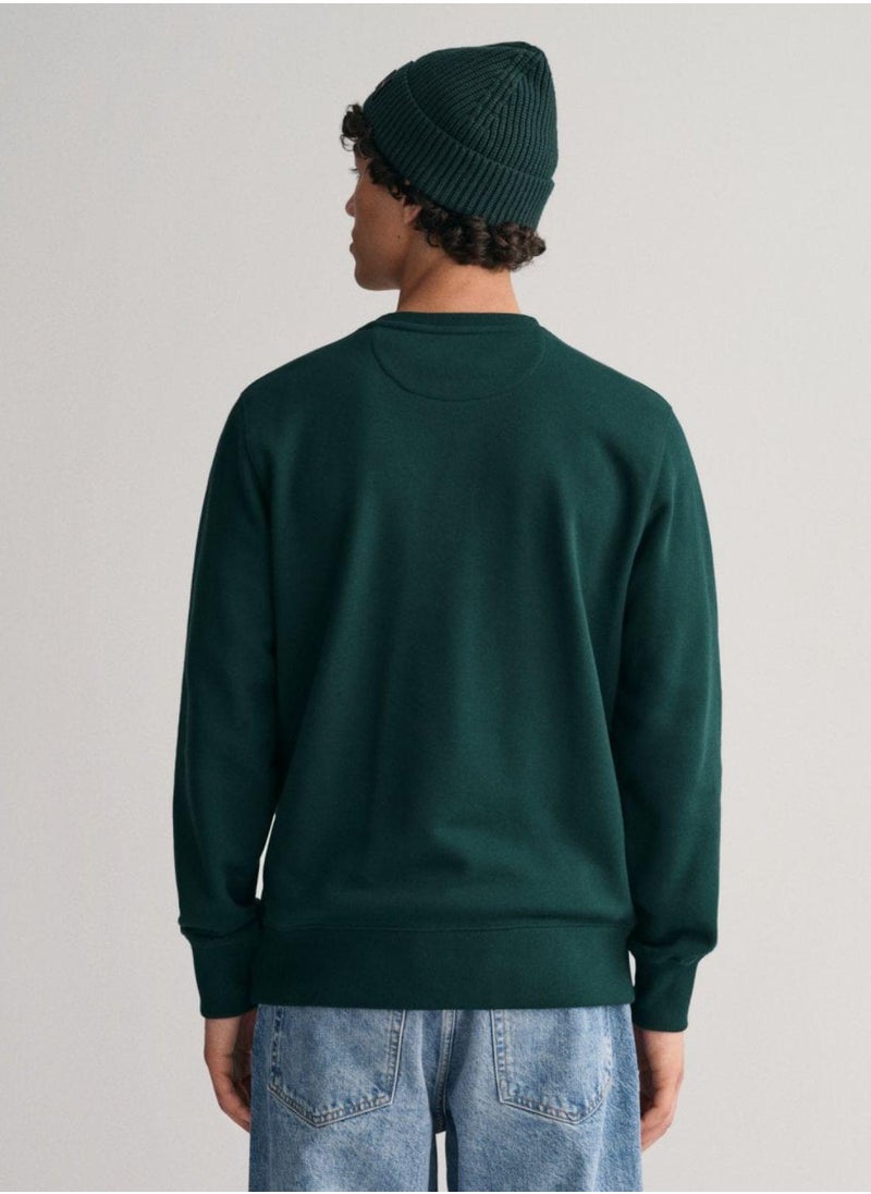 Gant Shield Crew Neck Sweatshirt