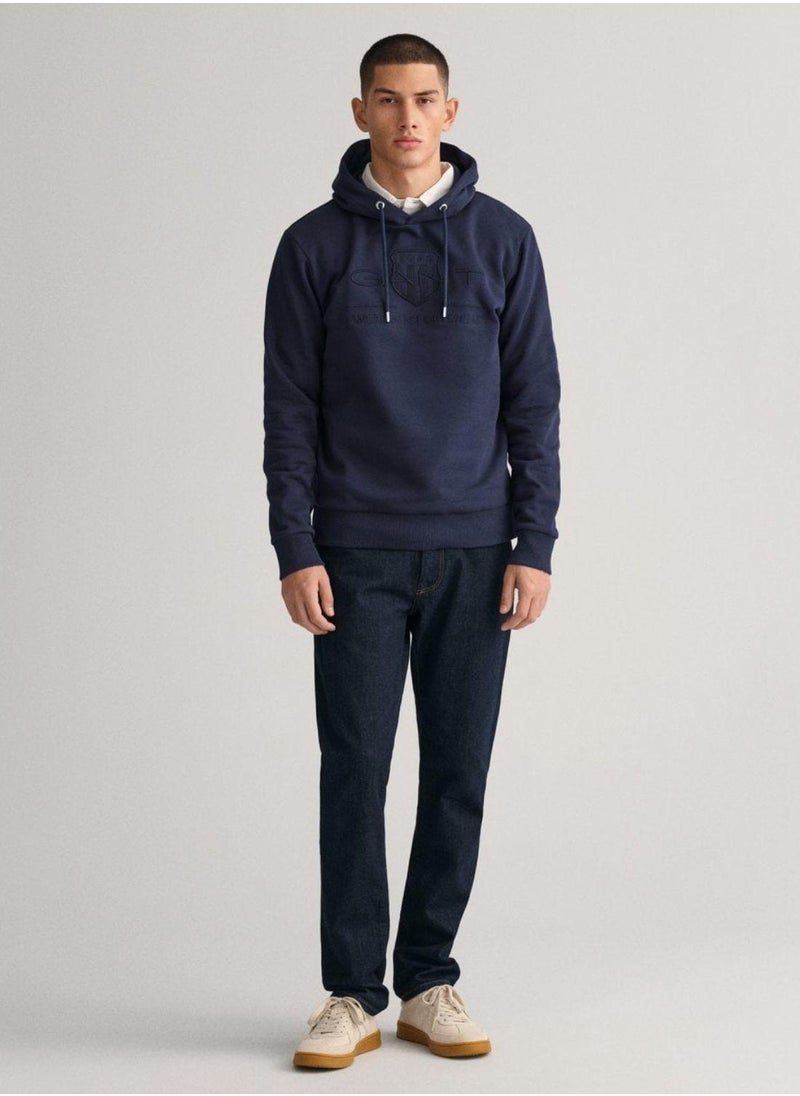 Gant Tonal Shield Hoodie