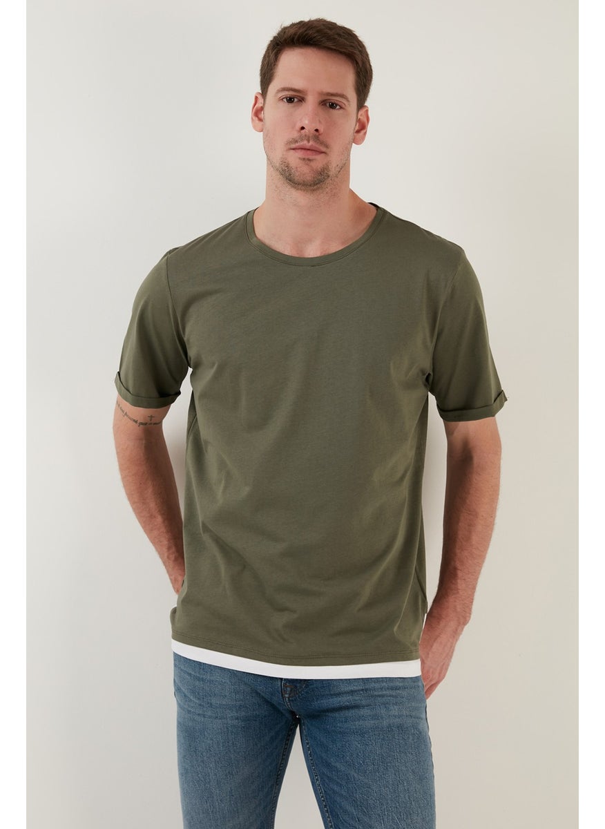 100% Cotton Regular Fit Crew Neck T Shirt Men's T Shirt 5902515