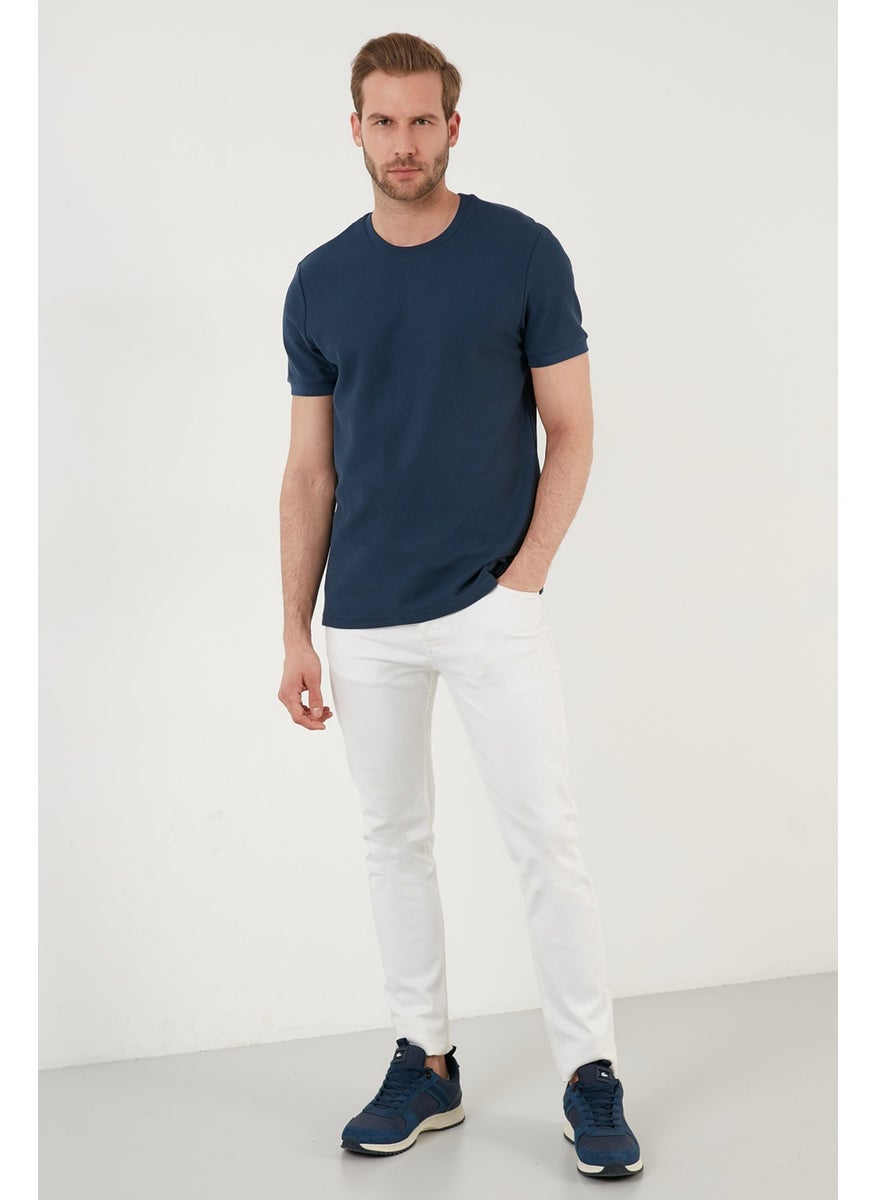 Cotton Crew Neck Basic T Shirt Men's T Shirt 5902387