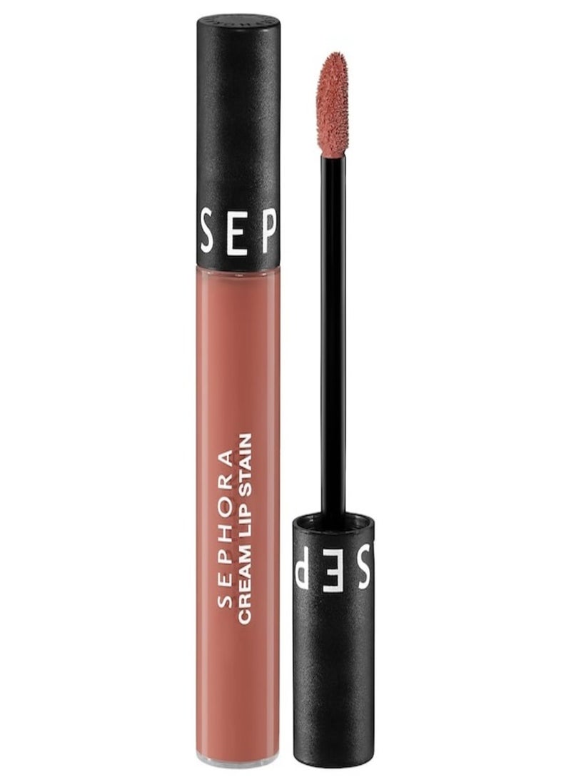 SEPHORA COLLECTION Cream Lip Stain 10HR Liquid Lipstick 138 Afternoon Tea 5ml