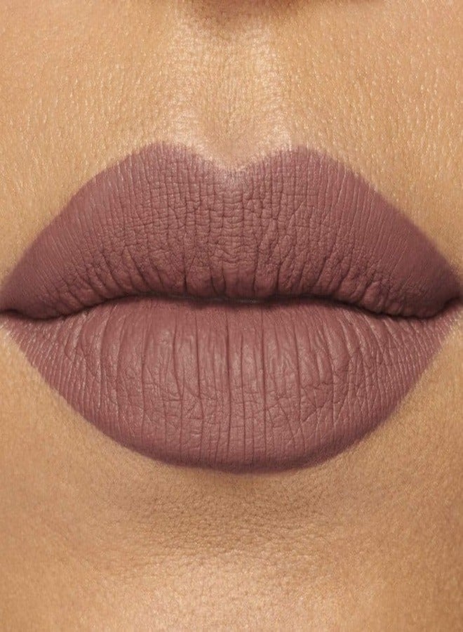 SEPHORA COLLECTION Cream Lip Stain 10HR Liquid Lipstick - 72 Alter-ego - Matte Deep Mauve Nude 5ml