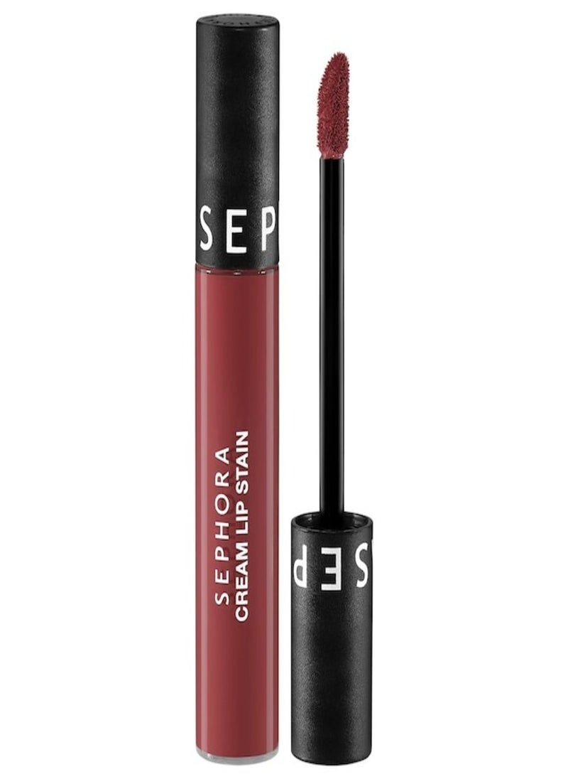 SEPHORA COLLECTION Cream Lip Stain - Matte Liquid Lipstick 84 Rose Redux - matte pink red 5ml