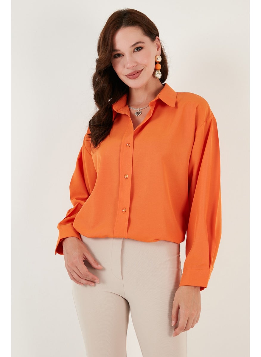 Cotton Oversize Woven Shirt Women's Shirt 6234760