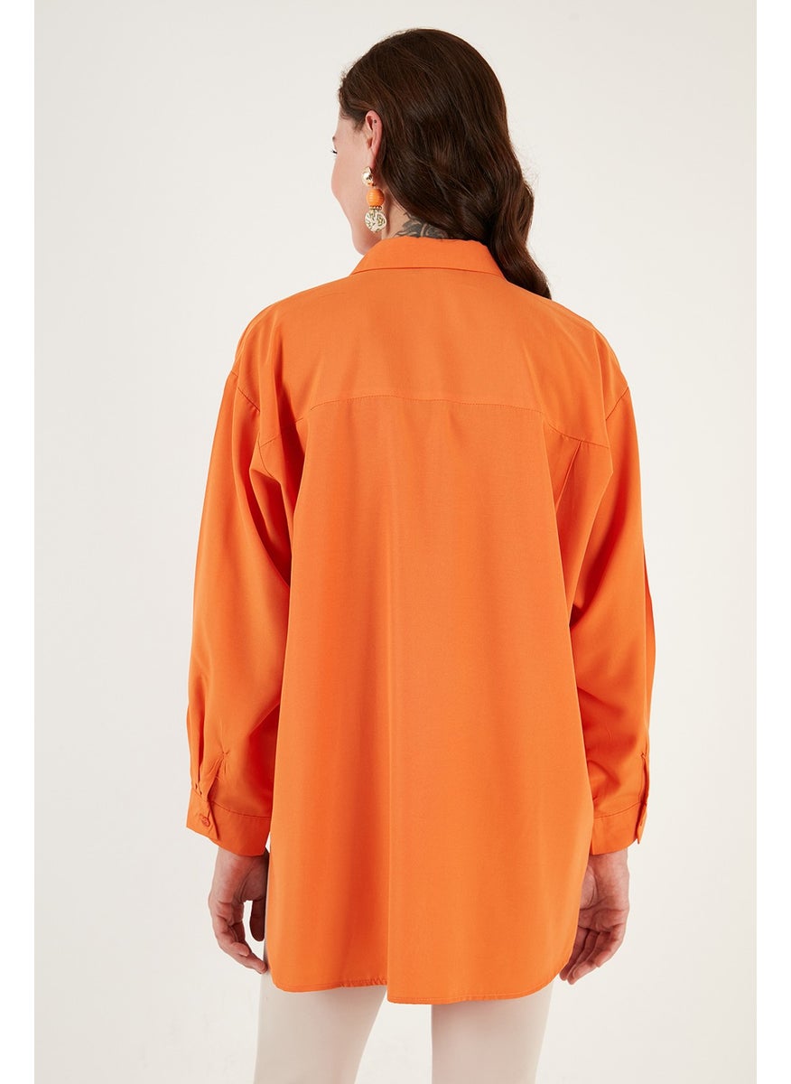 Cotton Oversize Woven Shirt Women's Shirt 6234760