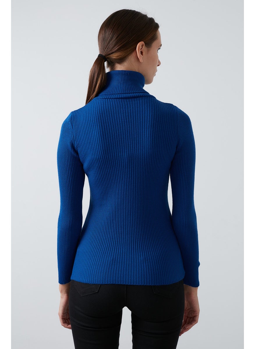 Turtleneck Soft Acrylic Sweater Women's Sweater 4614102