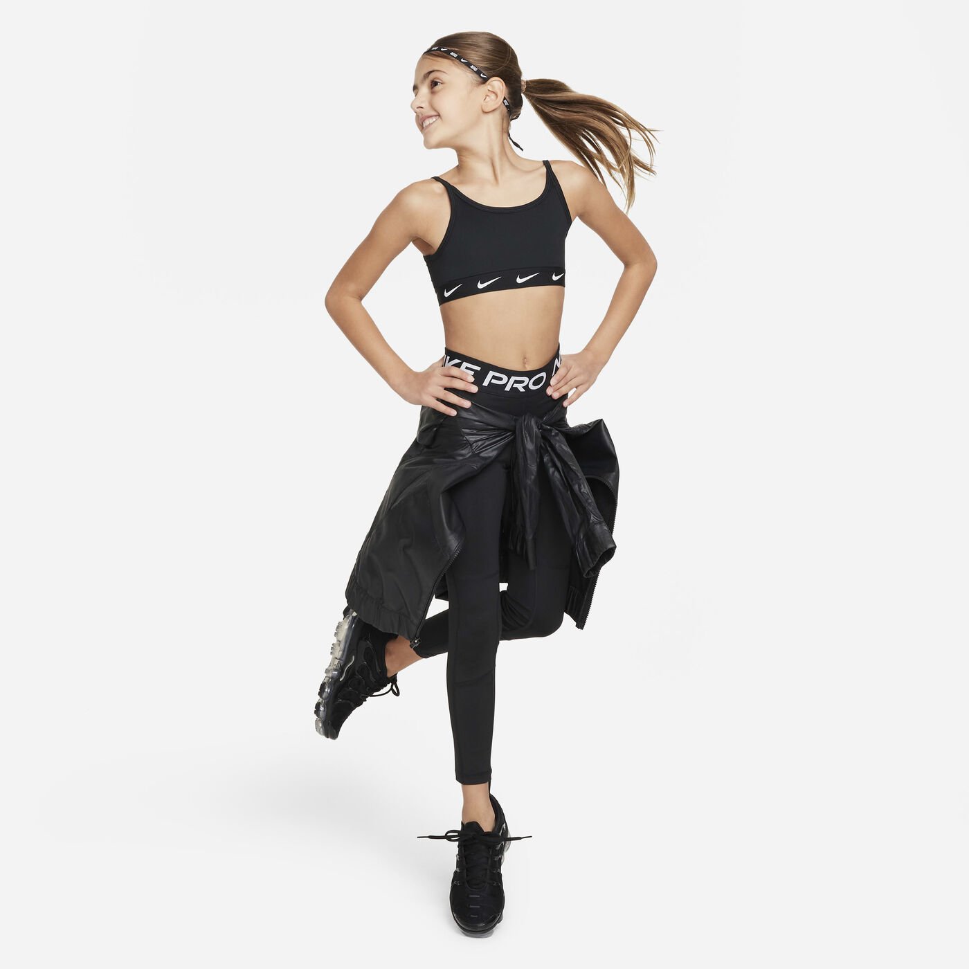 Girls' Pro Dri-FIT Leak Protection: Period Leggings