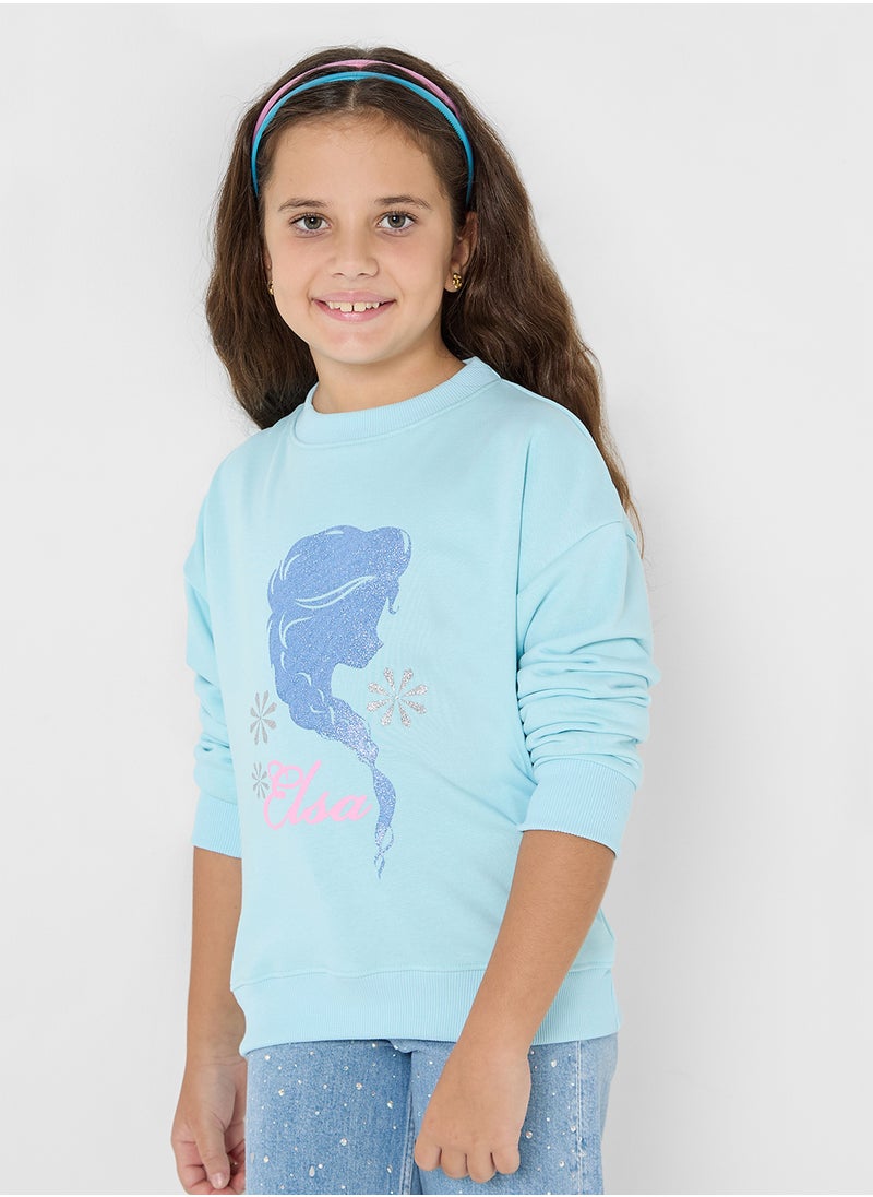 Frozen Graphic Sweat Shirt