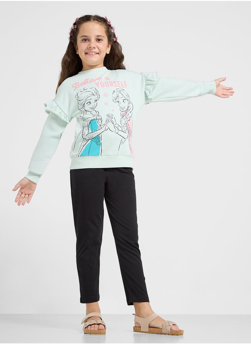 Frozen Graphic Sweat Shirt