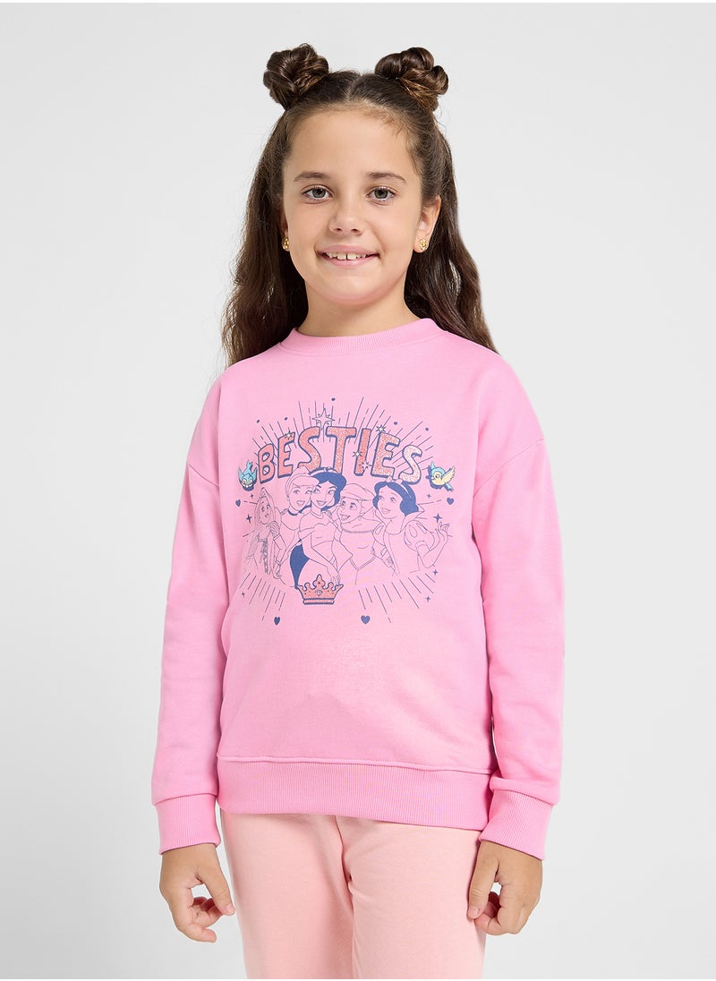 Princess Graphic Sweat Shirt