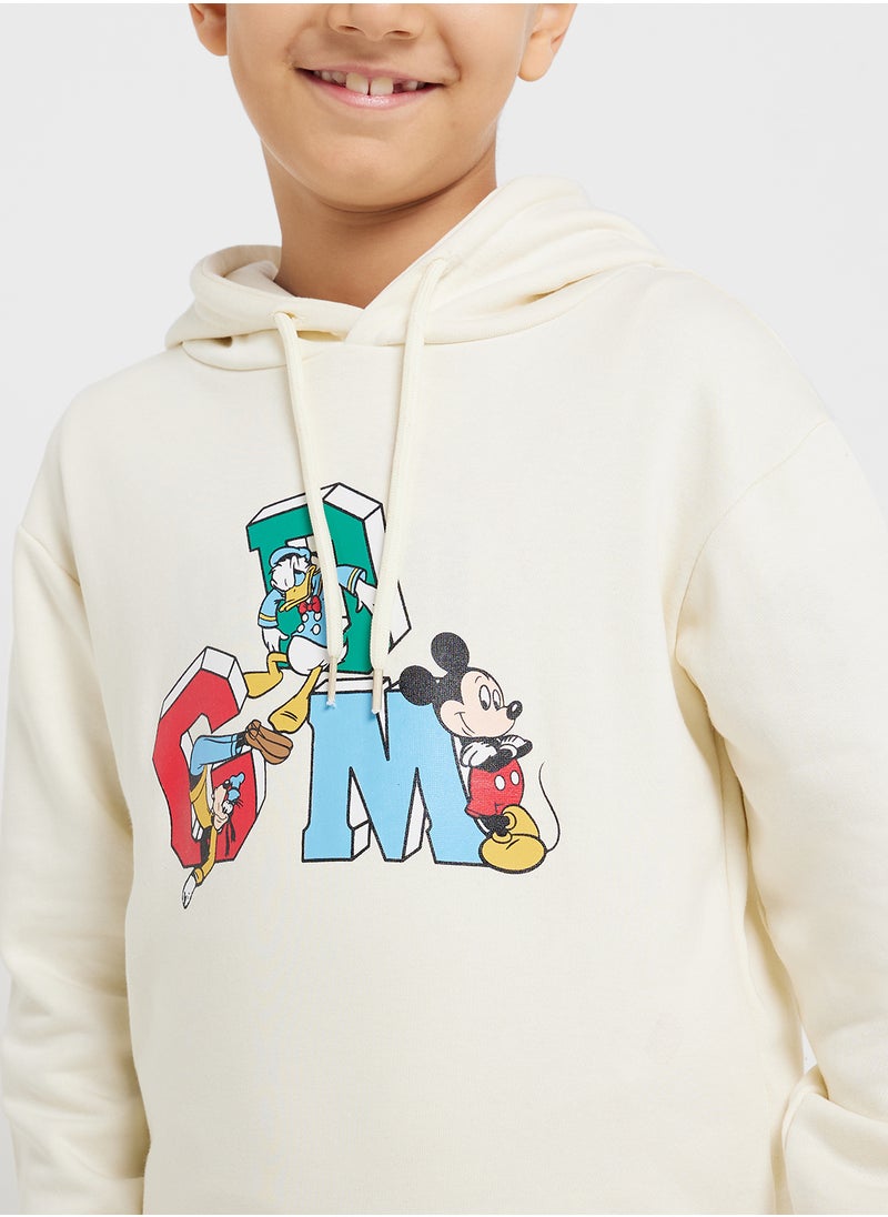 Mickey&Friends Graphic Hoodies