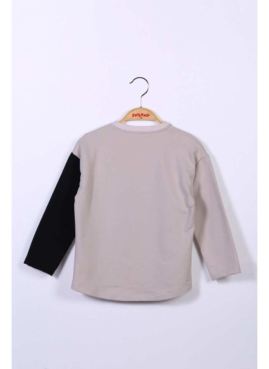 Boy Color Block Sweatshirt