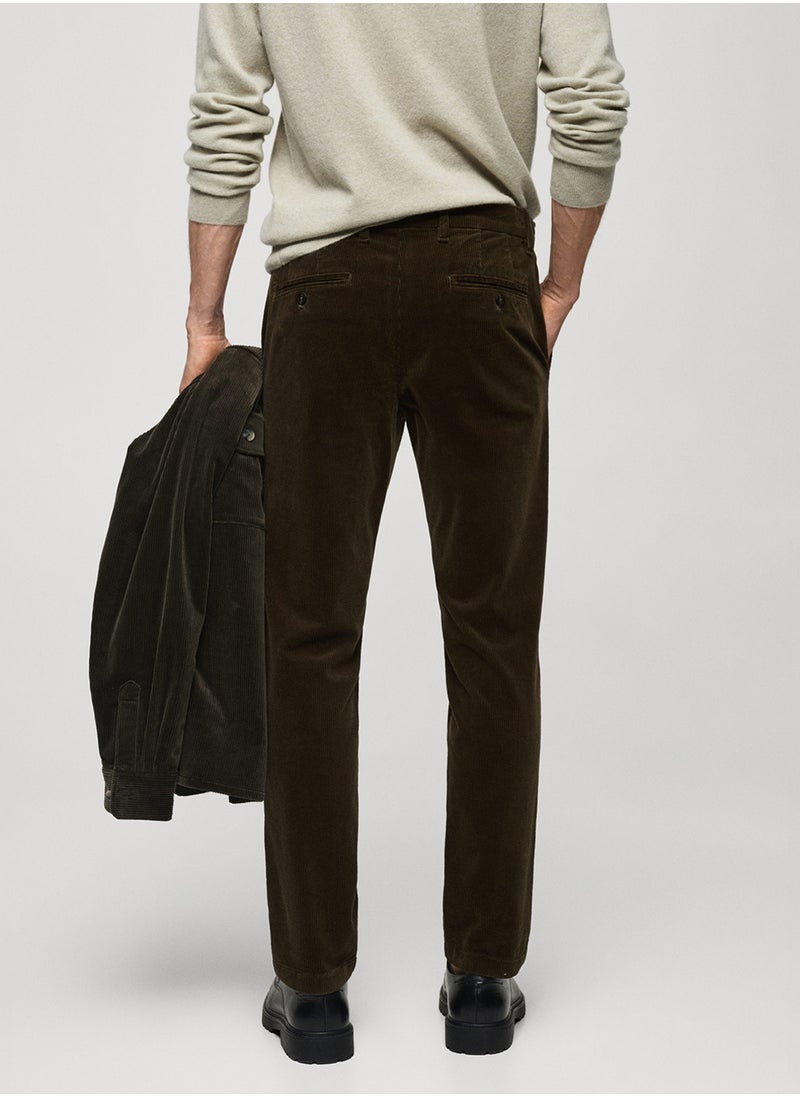 Slim Fit Trousers