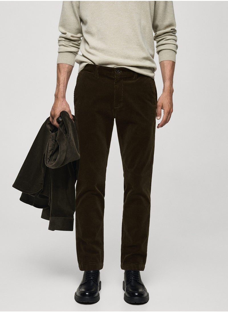 Slim Fit Trousers