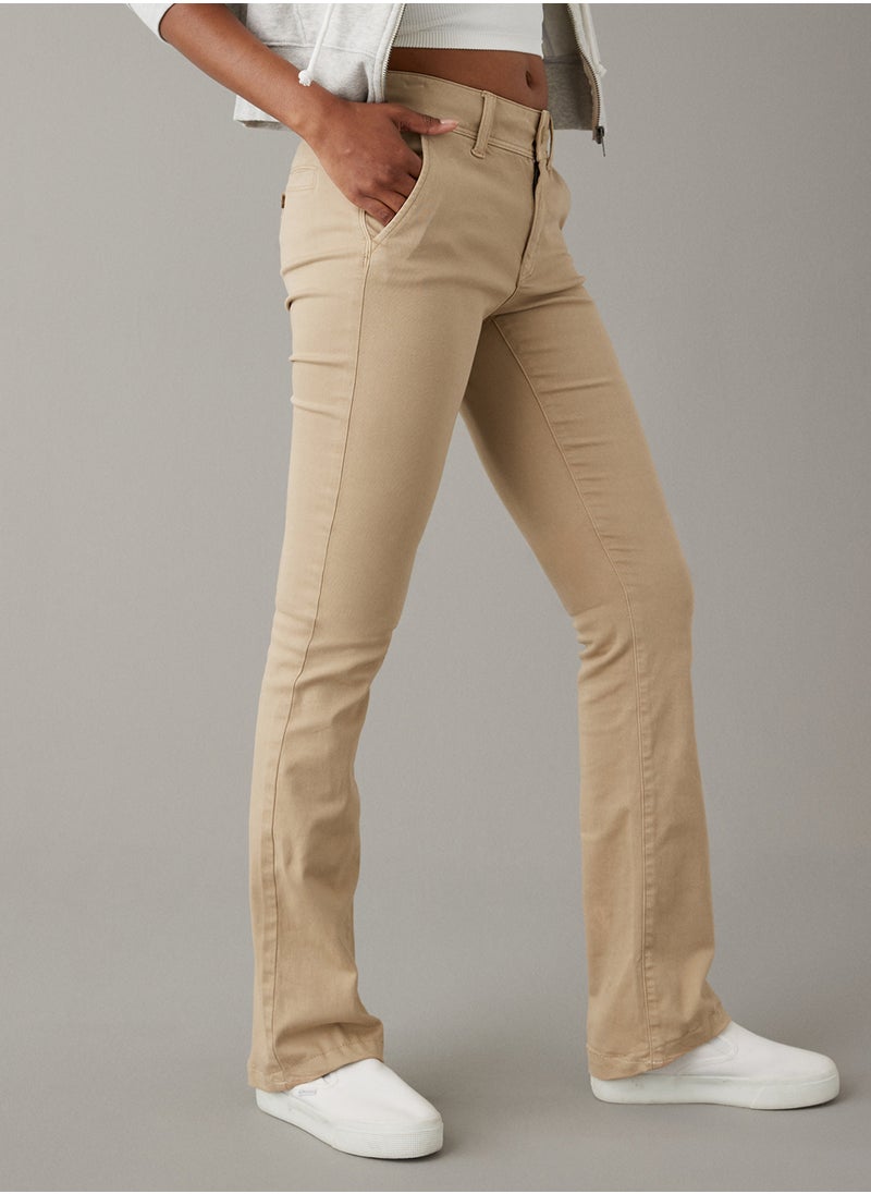 High Waist Bootcut Pants