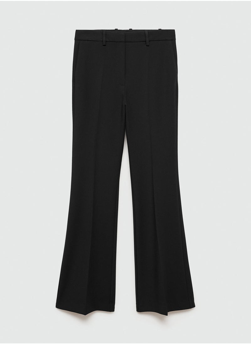 Pocket Flared Trousers