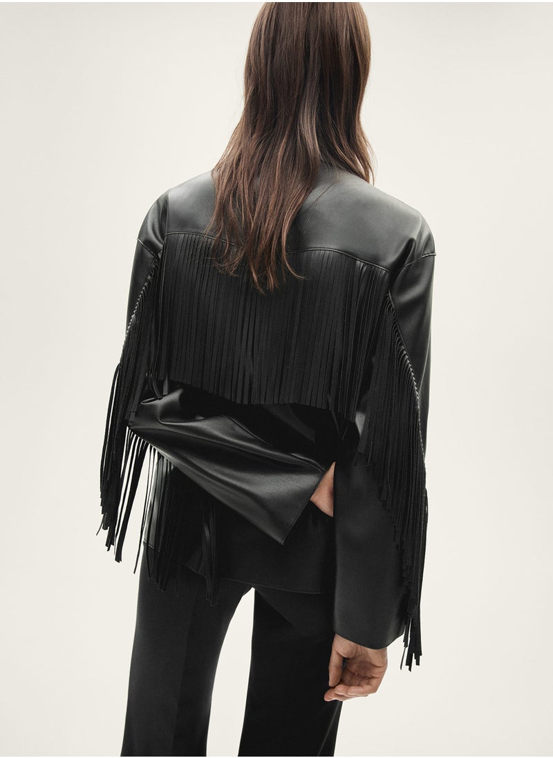 Fringed Overshirt