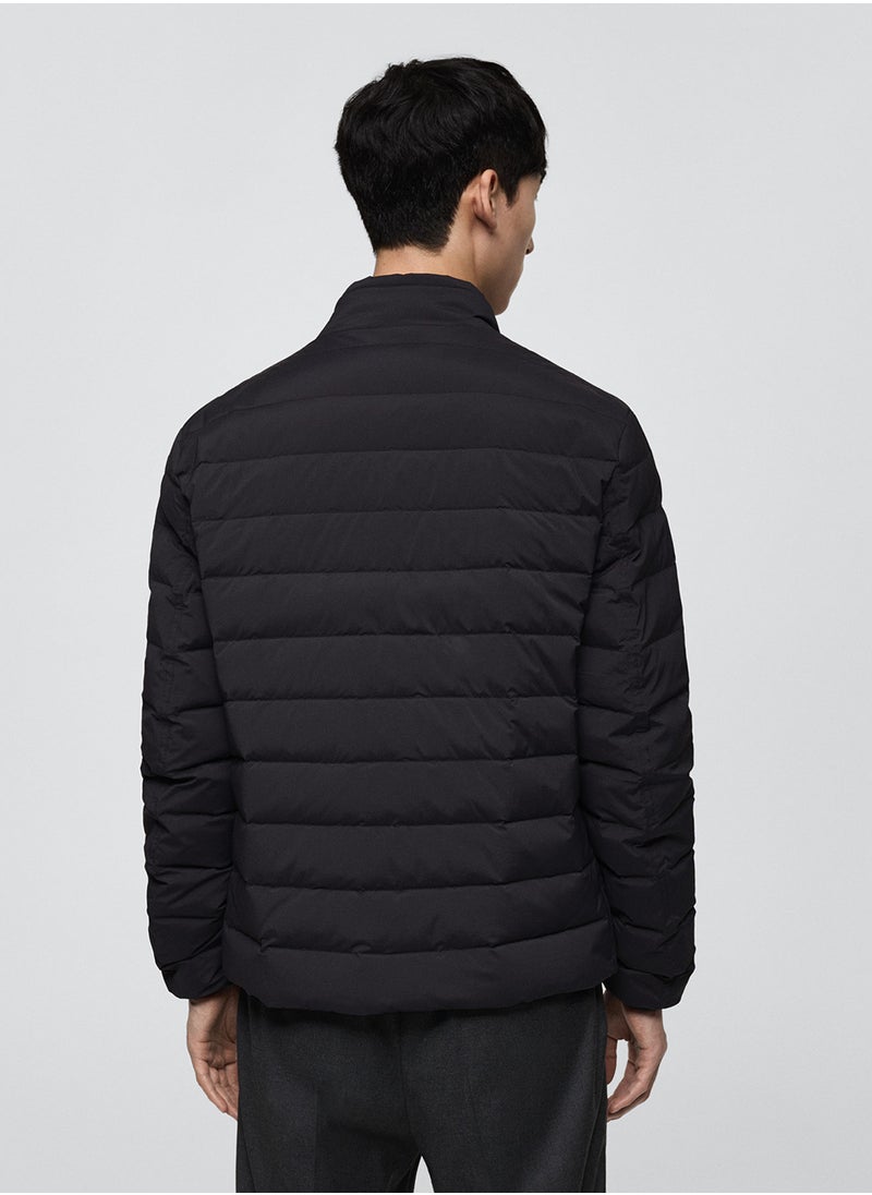 Mirlo Quilted Zip Through Jacket