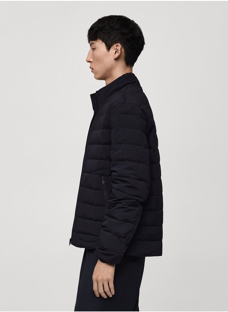 Mirlo Quilted Zip Through Jacket