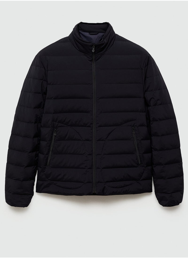 Mirlo Quilted Zip Through Jacket