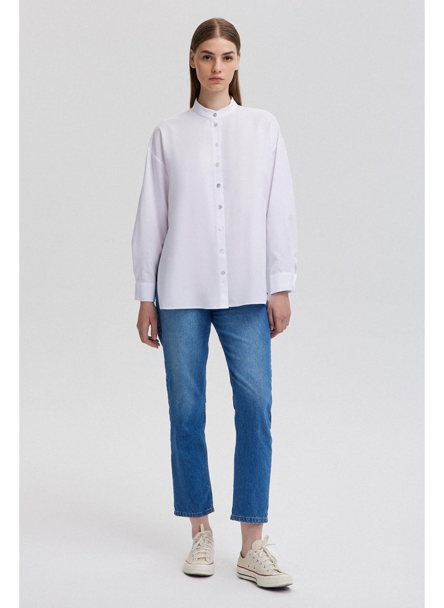 Poplin Shirt with Rope Detail