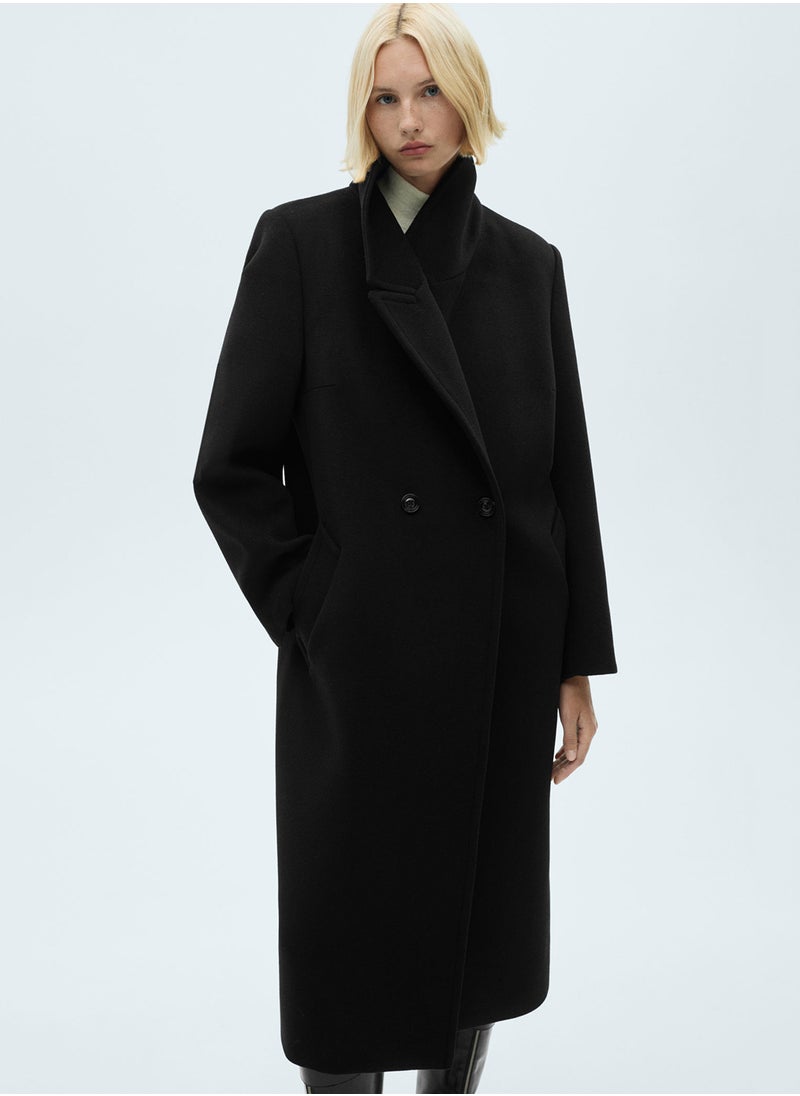 Lapels Wool Coat