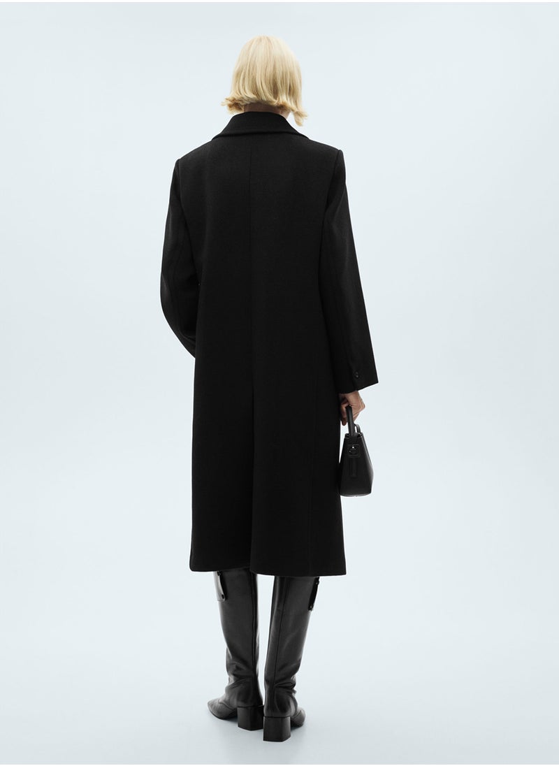 Lapels Wool Coat