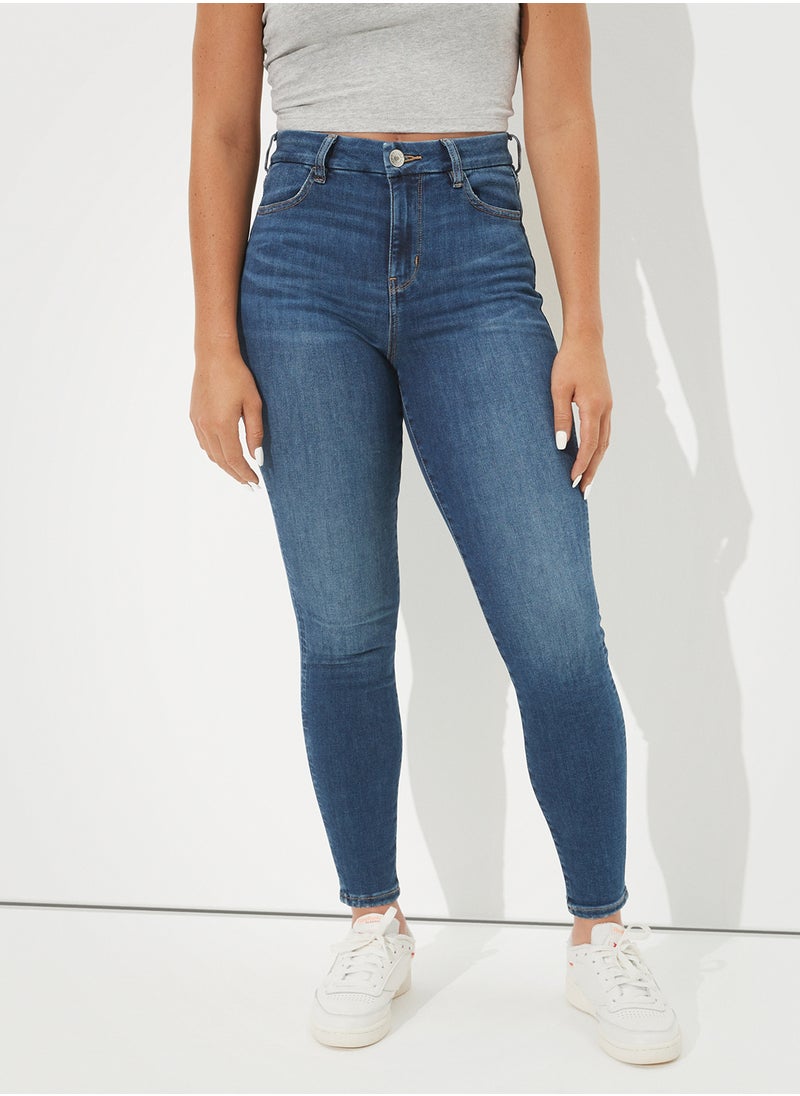 High Waist Jegging Jeans