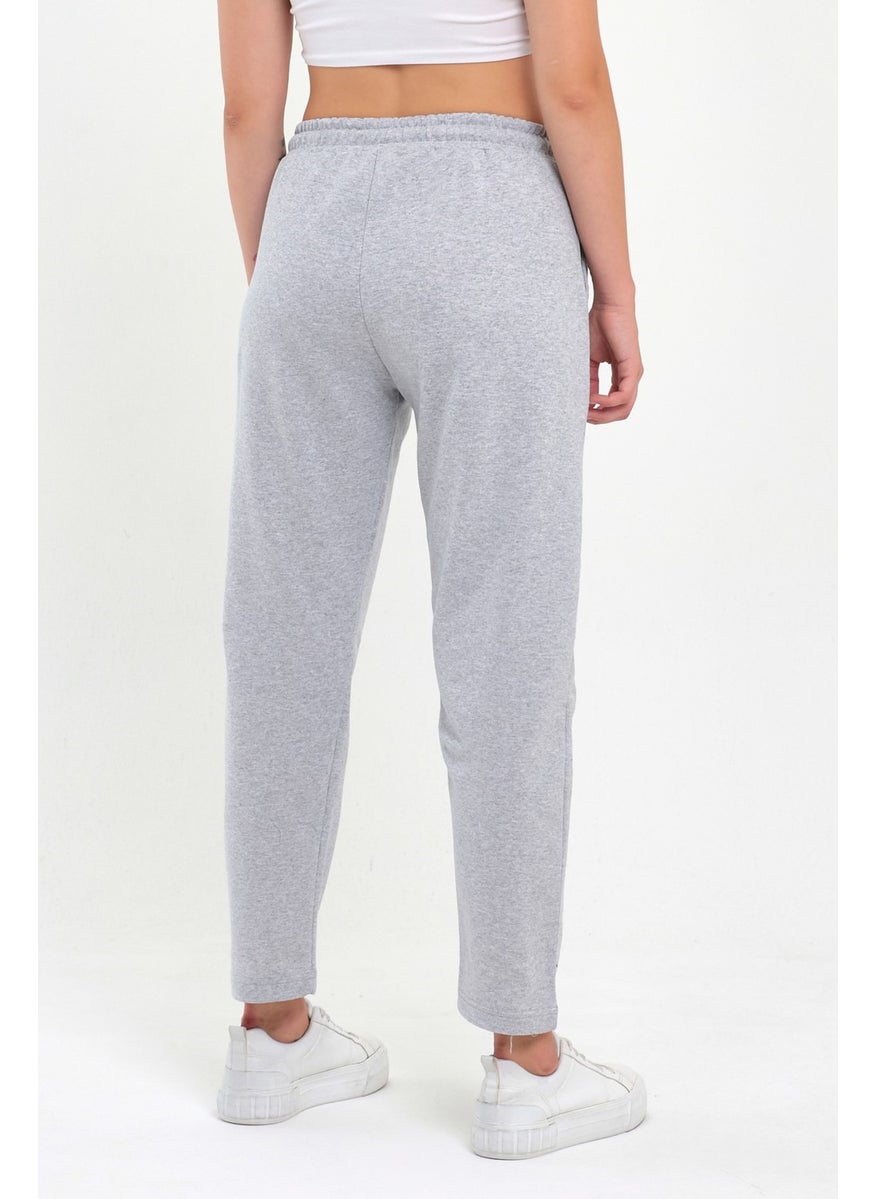 Women's Grey Classic Pocket Sweatpants