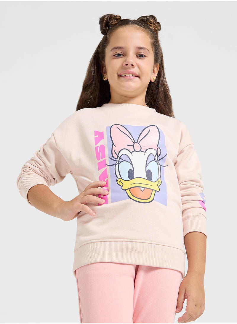 Donald Duck Graphic Sweat Shirt