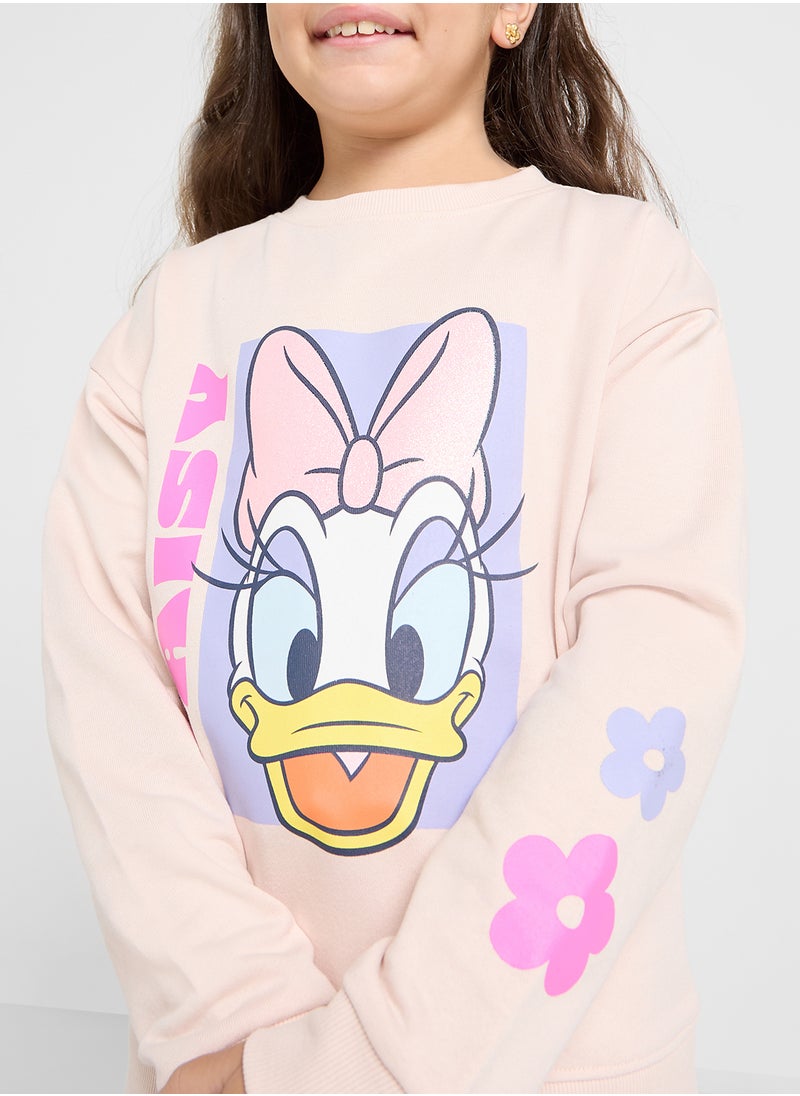 Donald Duck Graphic Sweat Shirt