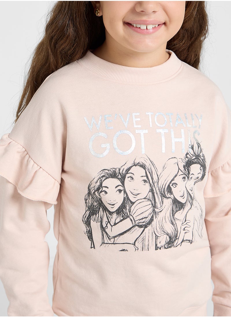 Princess Graphic Sweat Shirt