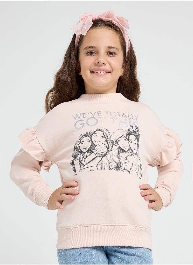 Princess Graphic Sweat Shirt