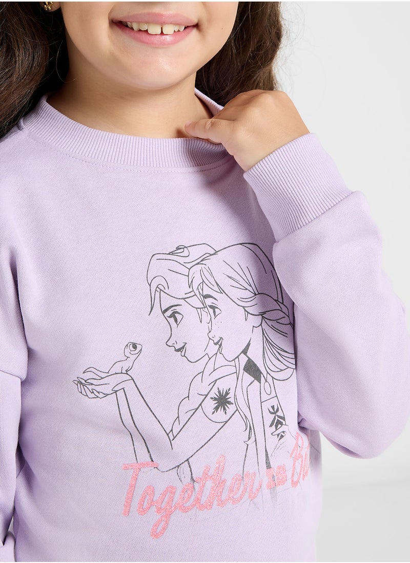 Frozen Graphic Sweat Shirt