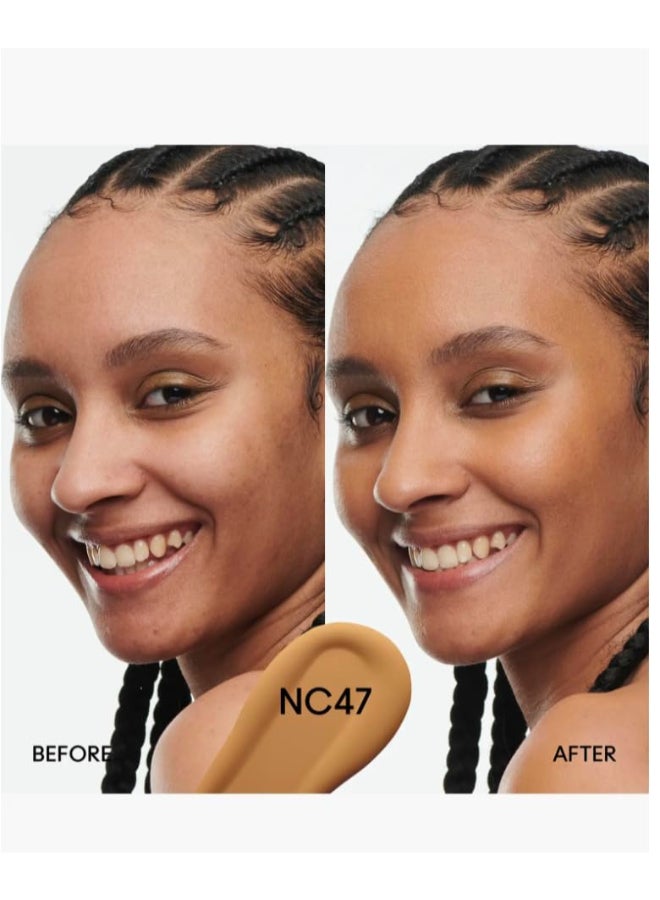 studio radiance high coverage serum foundation nc47 Beige