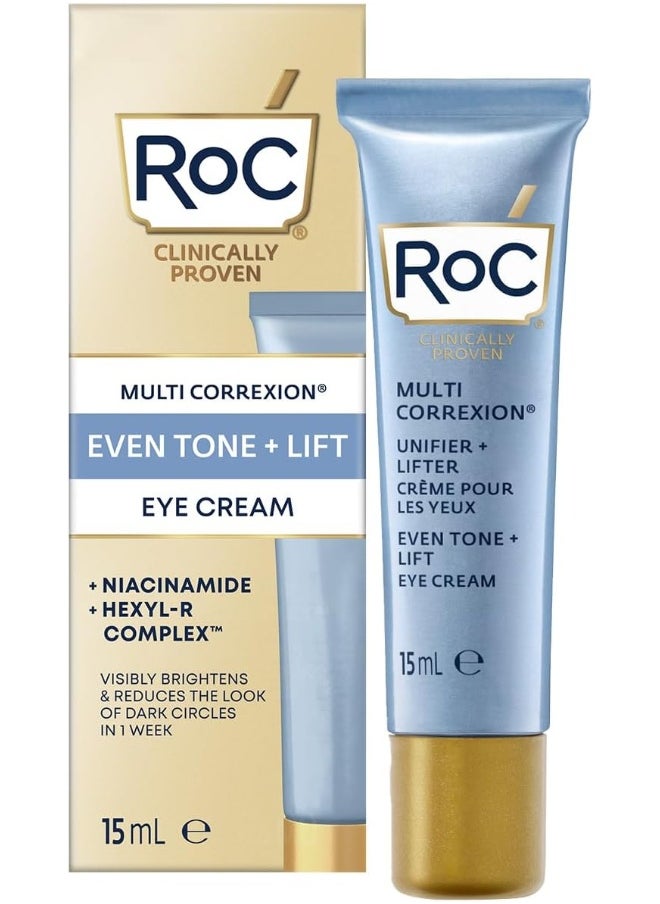 - Multi Correxion Even Tone + Lift Eye Cream - Anti-Ageing Treatment - With Hexyl R Complex & Niacinamide - 15 Ml