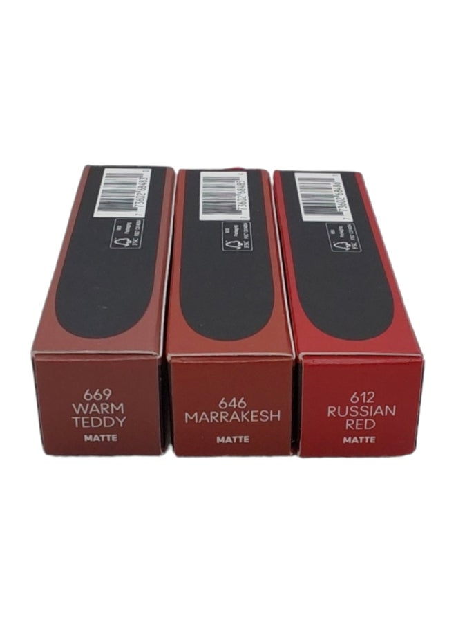 Macximal Silky Matte Lipstick Russian Red