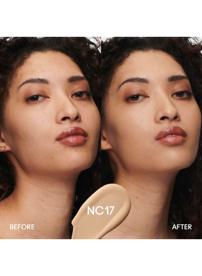 studio radiance high coverage serum foundation nc17 Beige