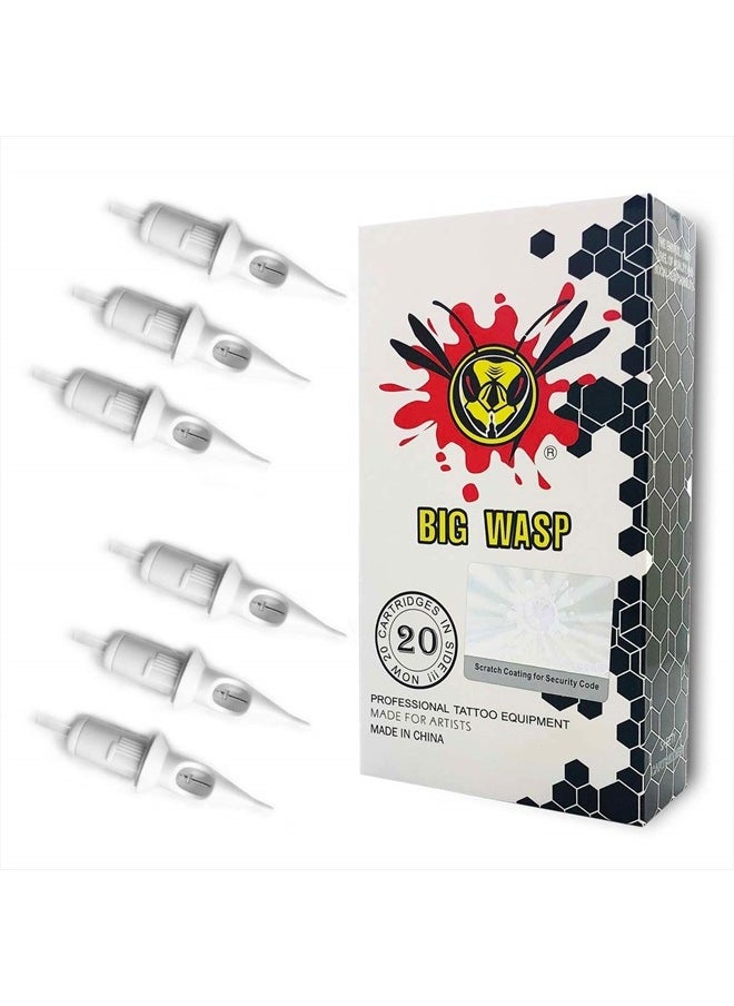 Professional Disposable 1005RL Tattoo Needle Cartridge #10 Bugpin 5 Round Liner (5RL) 20Pcs