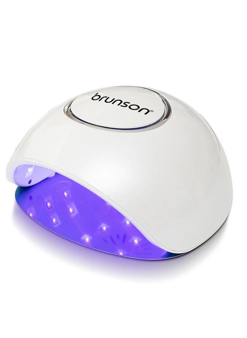 UV Light for Gel Nail Polish Brunson Portable Alpha 2.0 UV LED Nail Lamp 54W with 5 Timer Settings and 36 UV LED Lights Easy and Fast Curing Nail Dryer for Acrylic Nails and Gel Polish with Auto Sensor and LCD Display