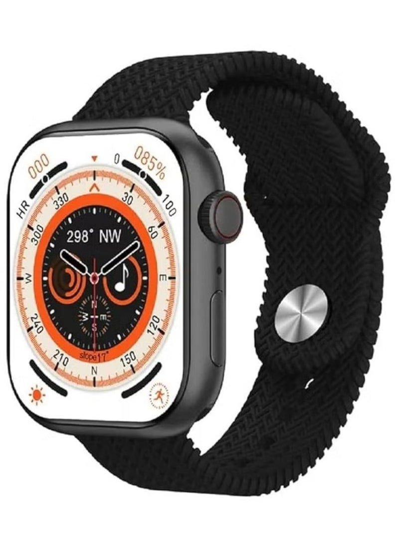 9 Pro+ Smart Watch - Super AMOLED Display, AI Chat, Wireless Charging for iOS & Android