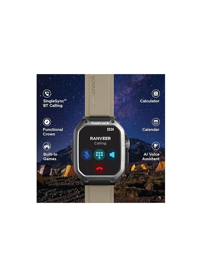 Fastrack Active Pro Rugged Smartwatch with 1.85