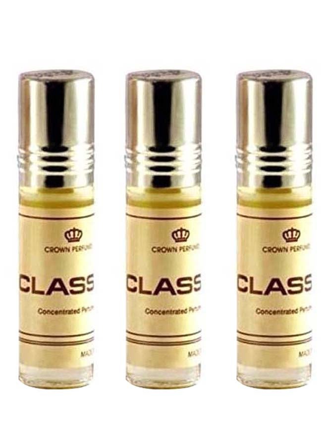 3-Piece Classic Perfume Oil 6x3ml