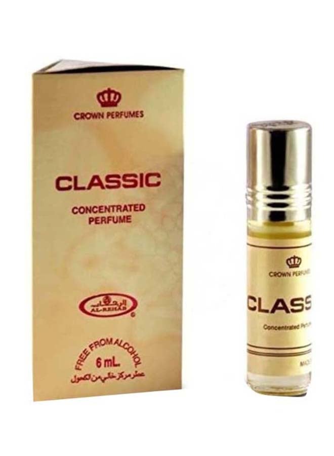 3-Piece Classic Perfume Oil 6x3ml